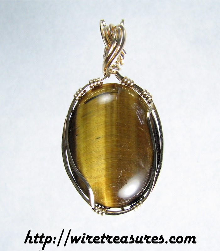 Tigereye Jasper Pendant