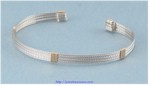 Seven-Wire Cuff Bracelet