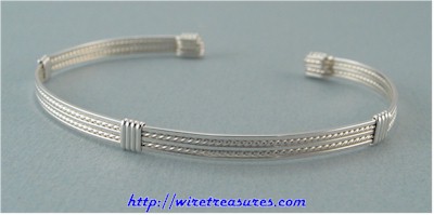 Five-Wire Cuff Bracelet