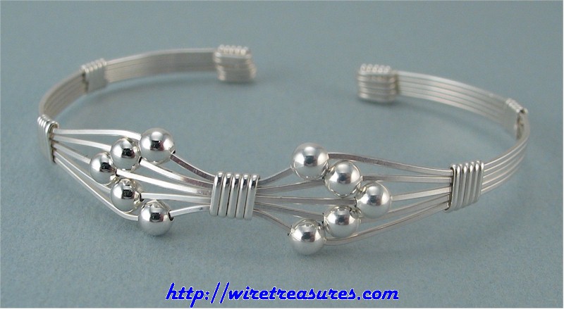 Ten-Bead Cuff Bracelet