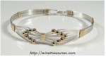 Fourteen-Bead Bangle Bracelet