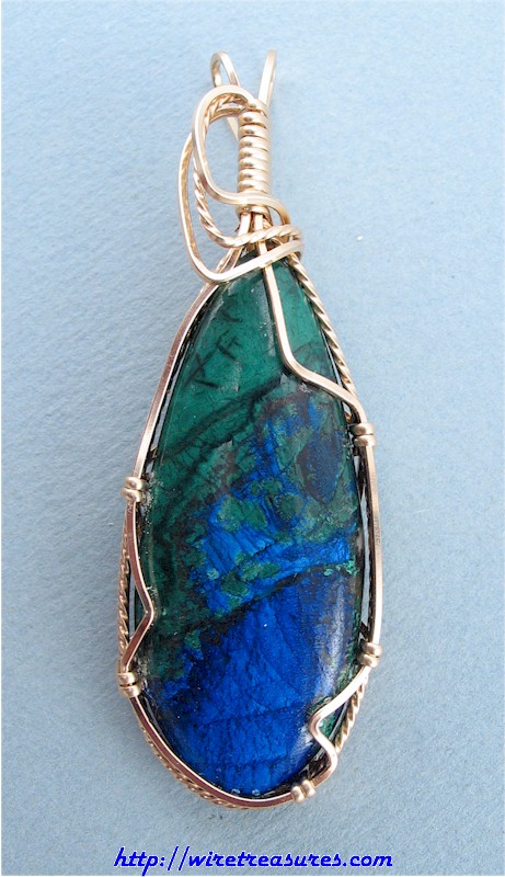 Malachite & Azurite Pendant