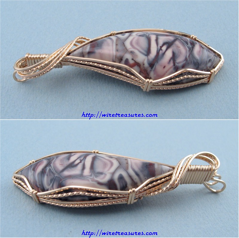 Porcelain Jasper Pendant