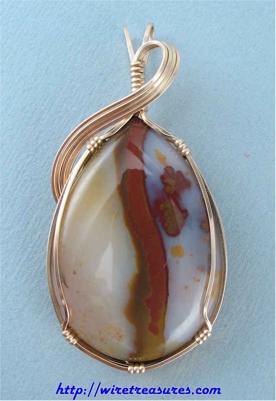 Polkadot Jasper Pendant