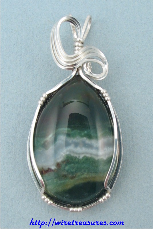 Green Jasper Pendant