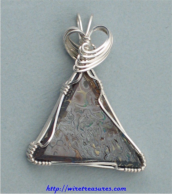 Boulder Opal Pendant