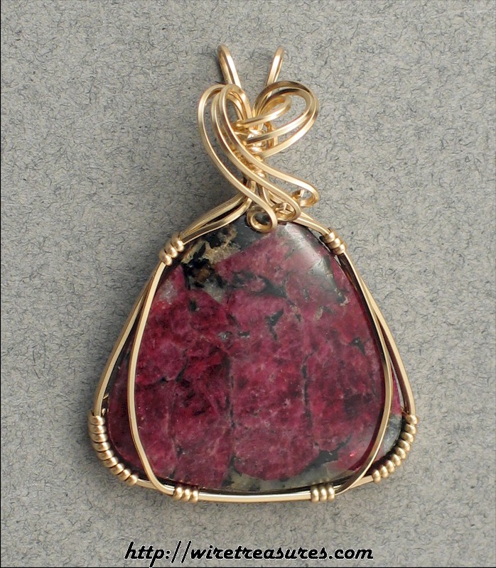 Eudialyte Pendant