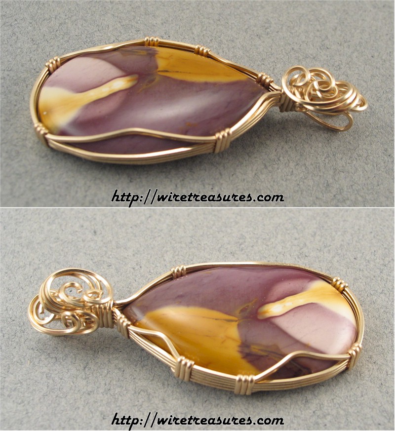 Mook Jasper Pendant