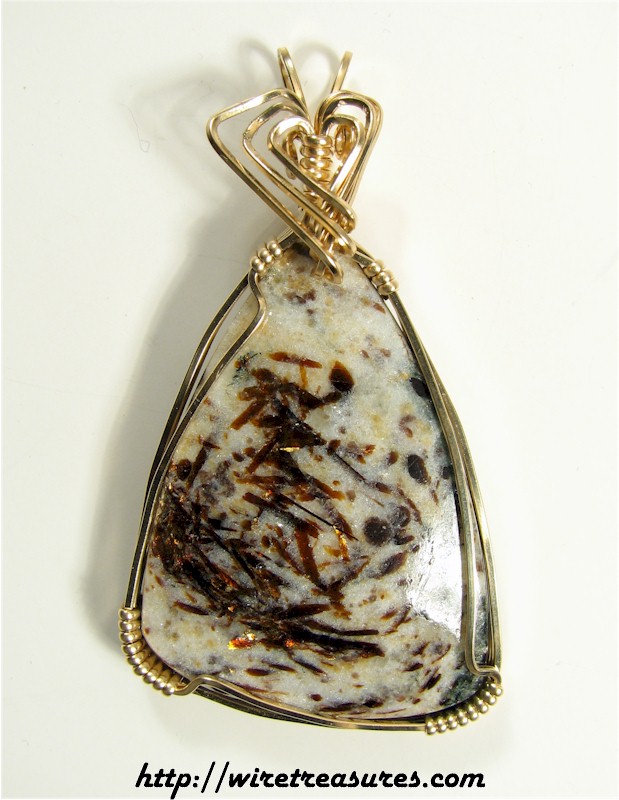 Astrophyllite Pendant