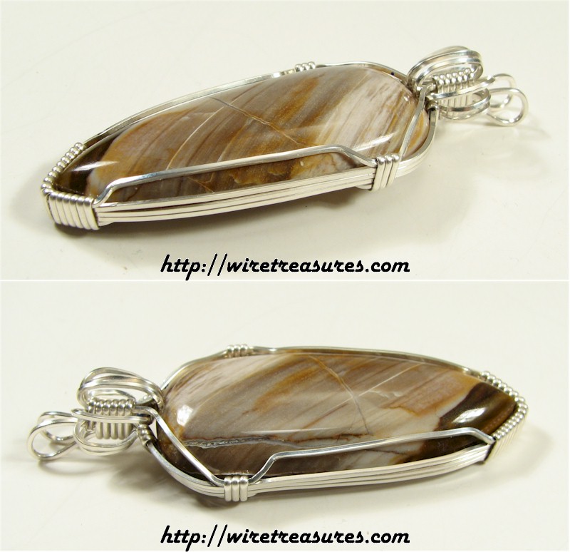 Petrified Wood Pendant