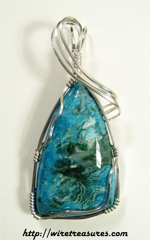 Chrysocolla Pendant