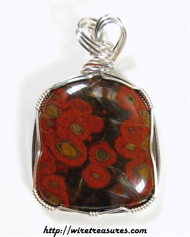 Poppy Jasper Pendant