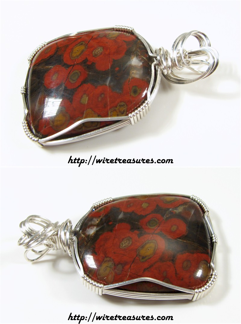 Poppy Jasper Pendant