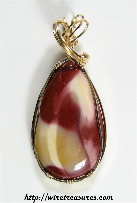 Mook Jasper Pendant