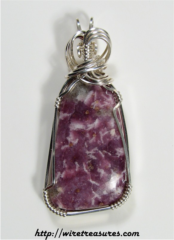 Lepidolite Pendant