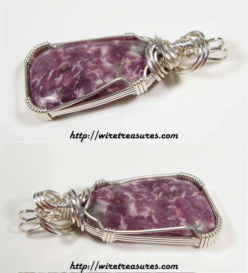 Lepidolite Pendant