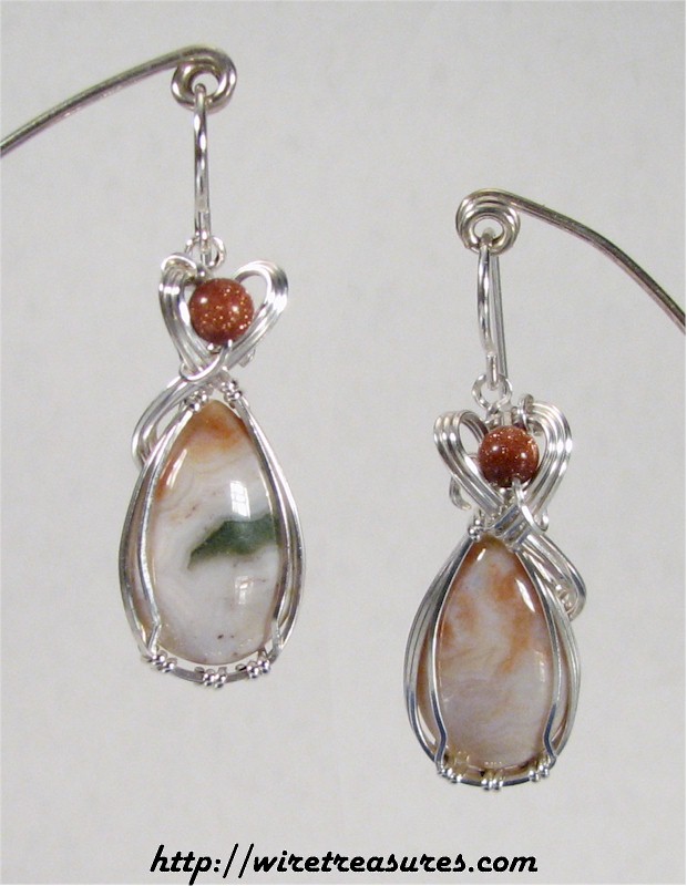 Ocean Jasper Earrings