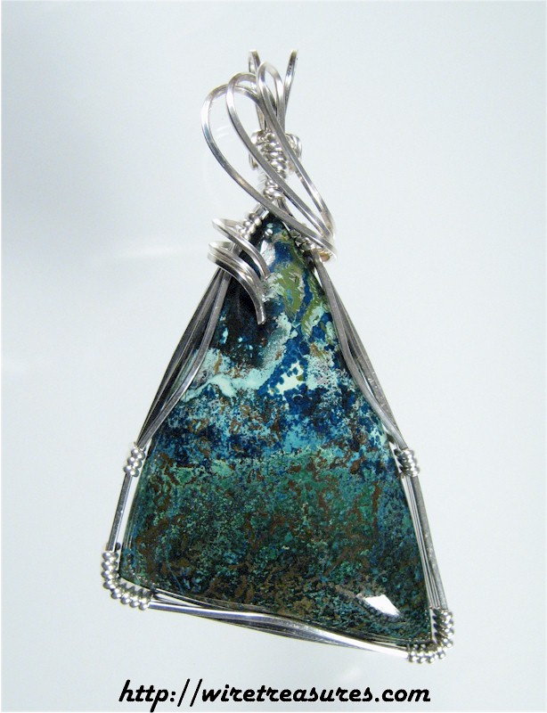 Shattuckite Pendant