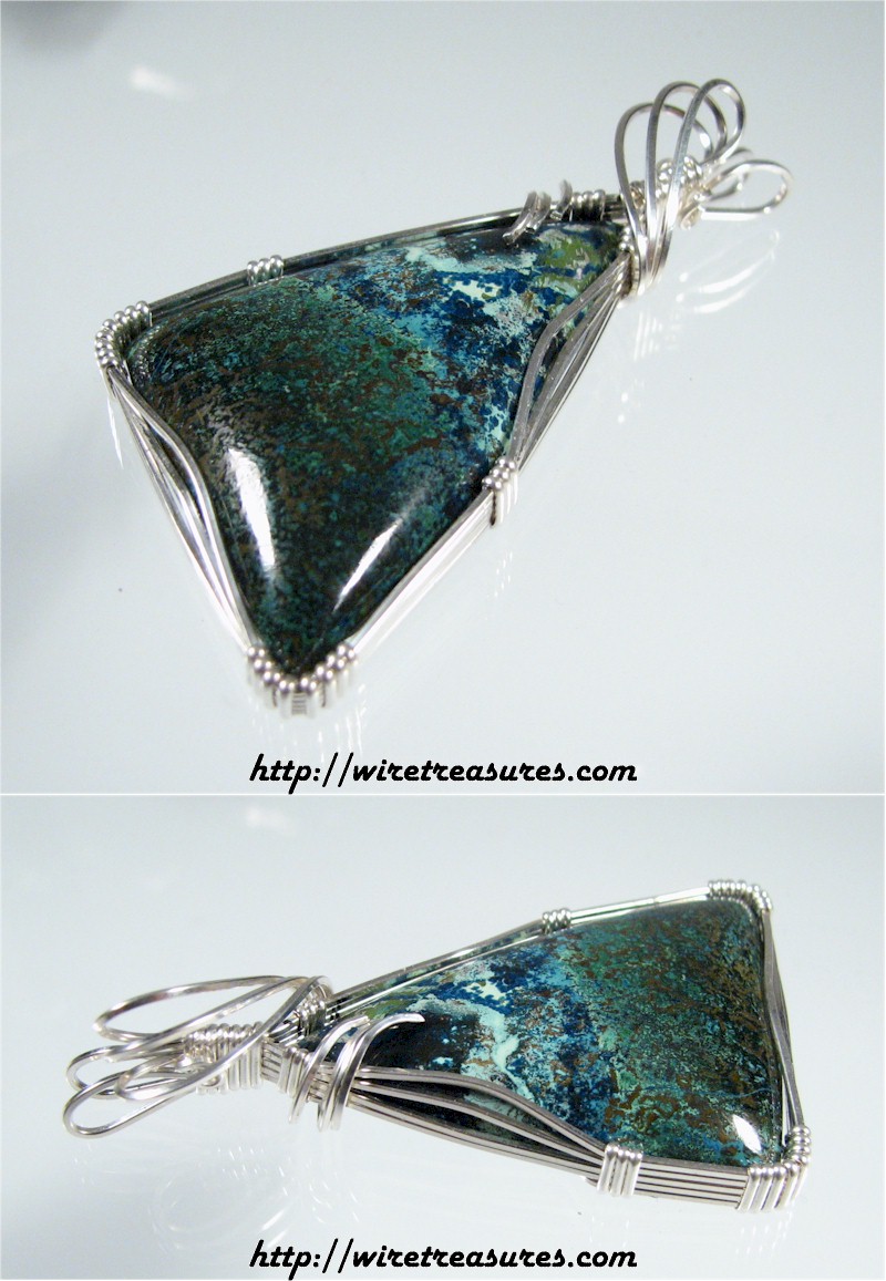 Shattuckite Pendant