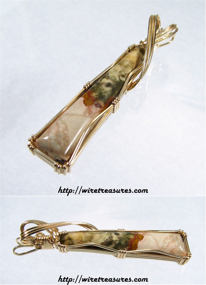 Porcelain Jasper Pendant