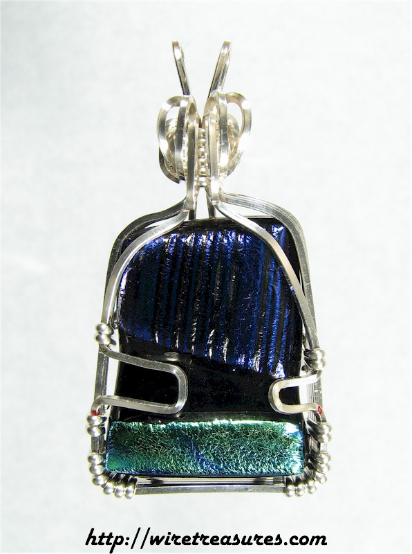 Dichroic Glass Pendant