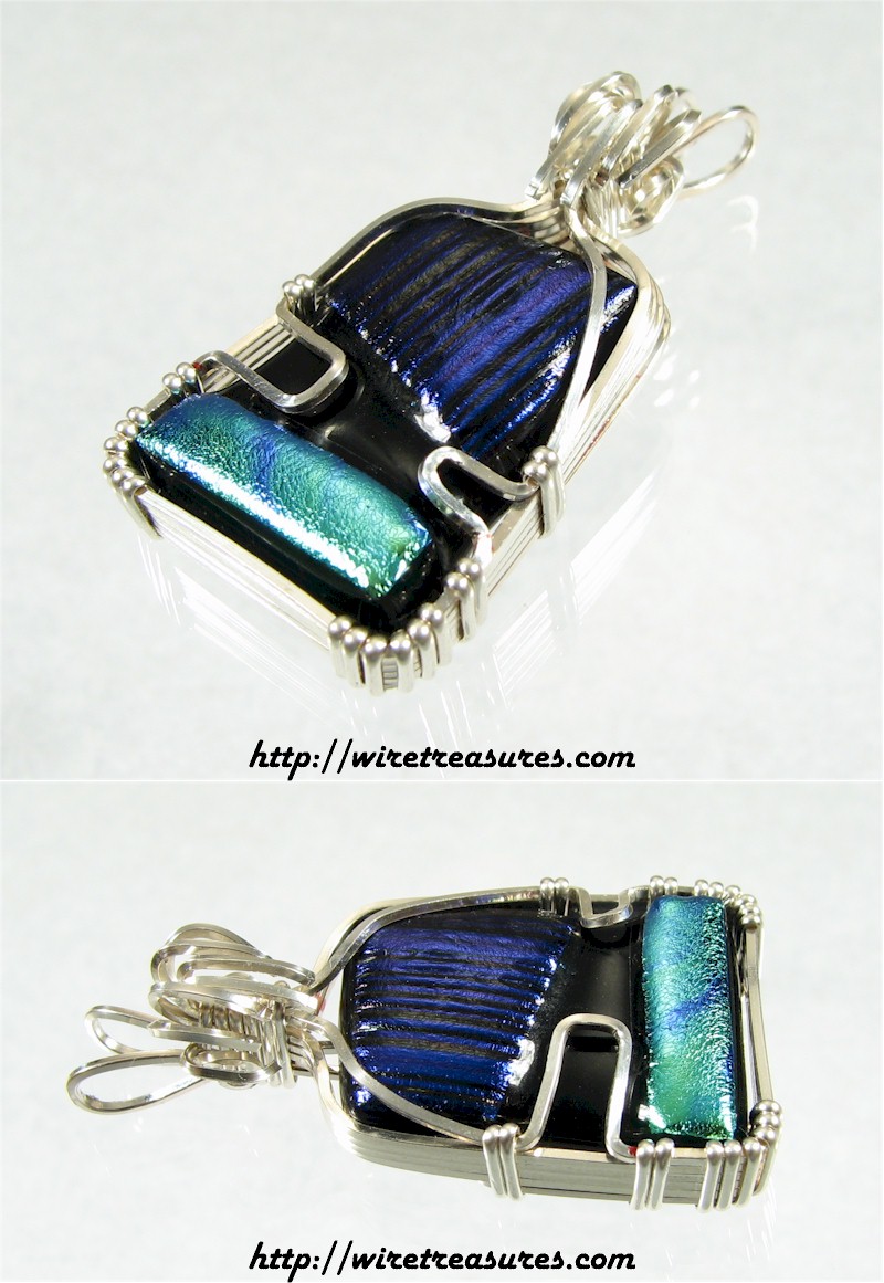 Dichroic Glass Pendant