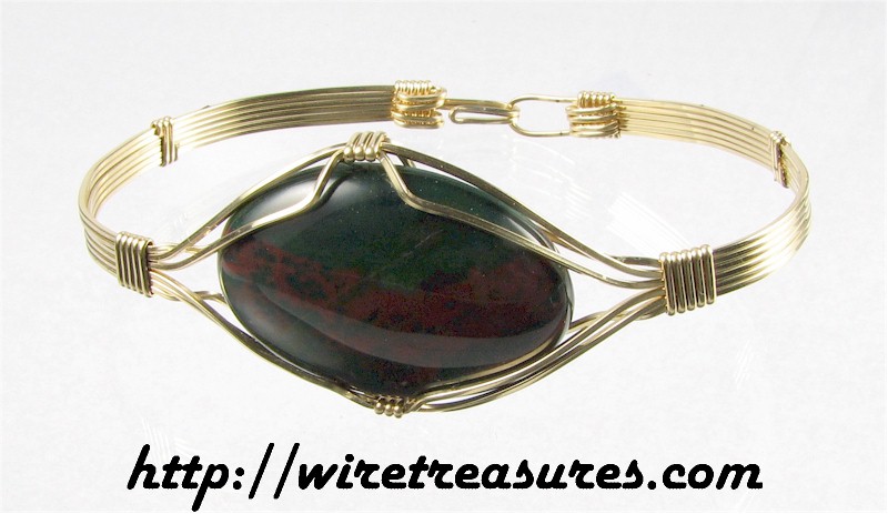 Bloodstone Bangle