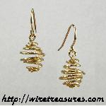 Wire Cage Earrings