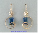 Malachite & Azurite Earrings