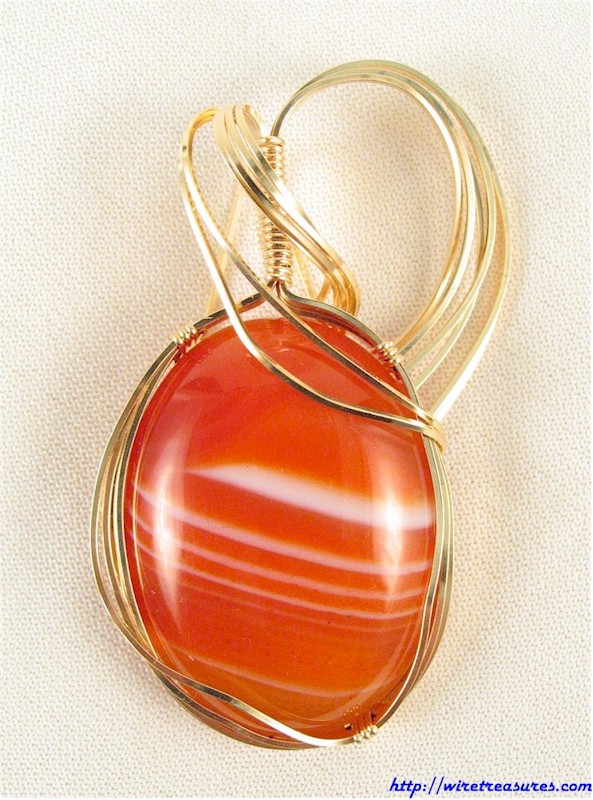 Red Agate Pendant