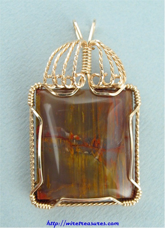 Petrified Wood Pendant