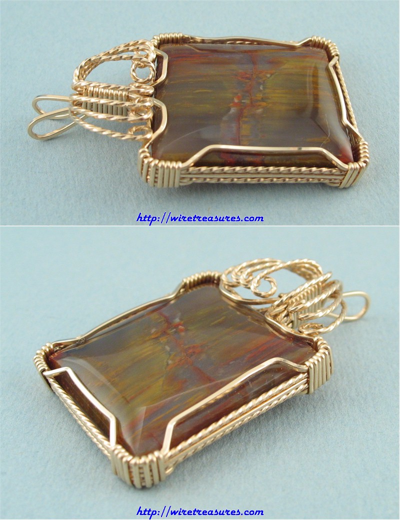 Petrified Wood Pendant