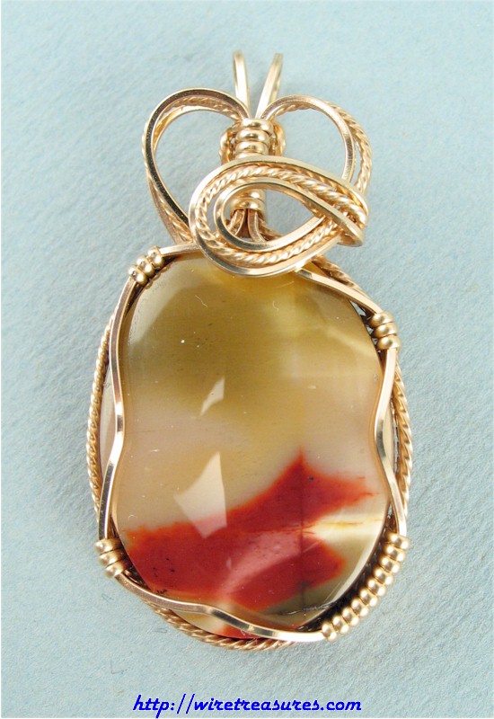 Mookaite Oval Pendant