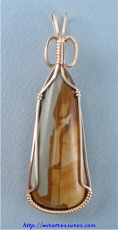 Picture Jasper Pendant