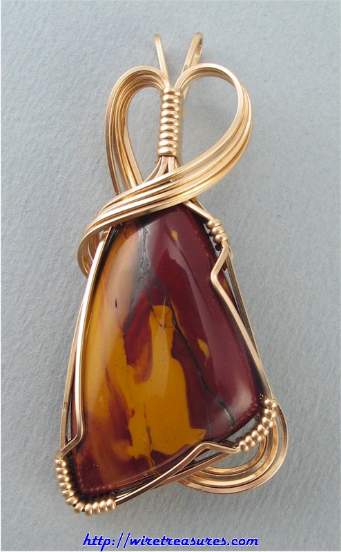 Mook Jasper Pendant