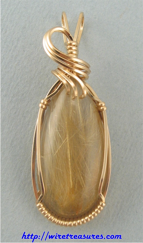 Rutilated Quartz Pendant