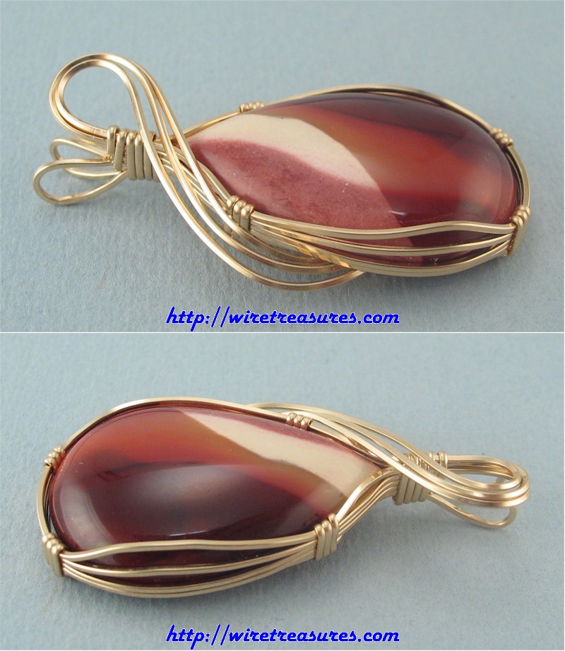 Mook Jasper Pendant