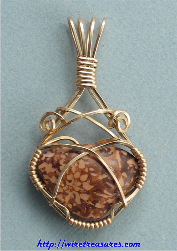 Starburst Jasper Pendant