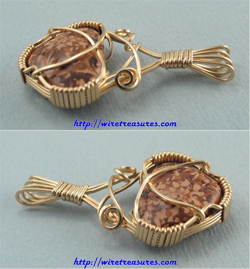 Starburst Jasper Pendant