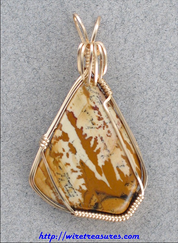 Owyhee Picture Jasper Pendant