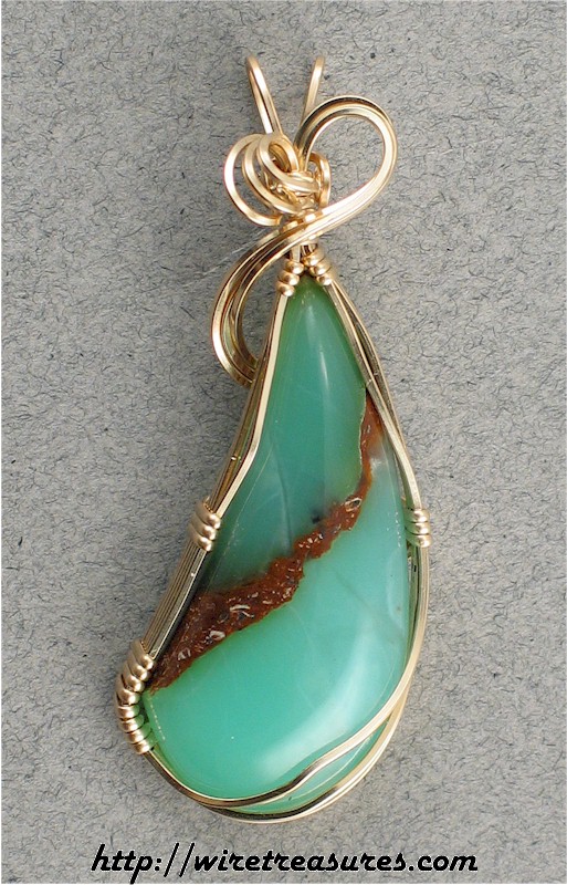 Chrysoprase Pendant