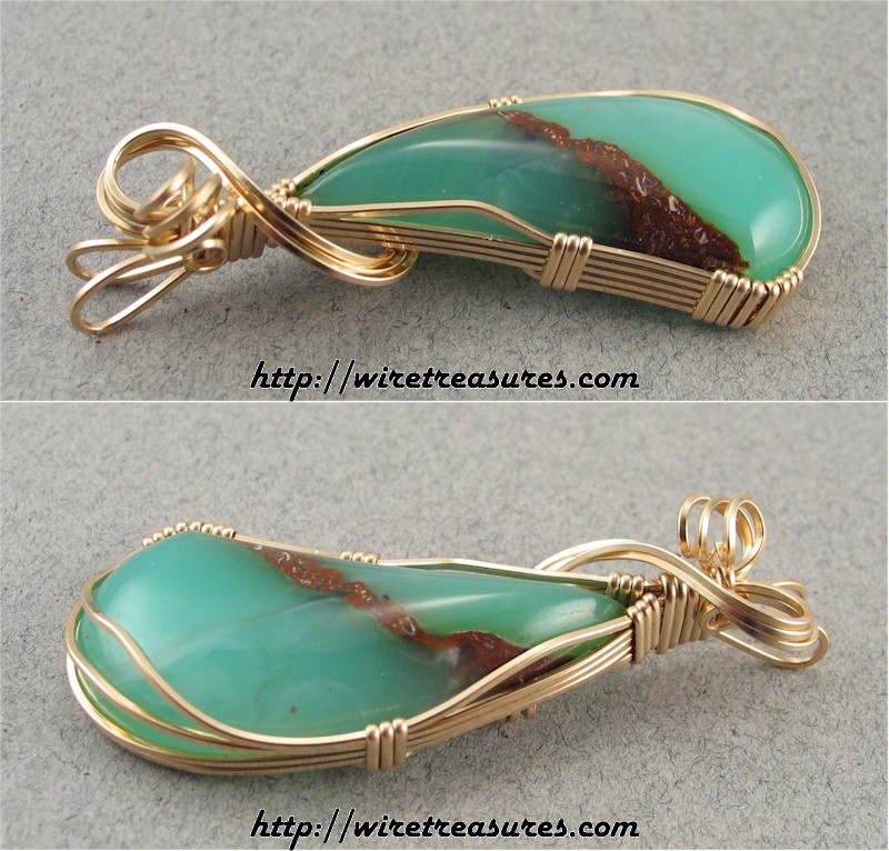 Chrysoprase Pendant