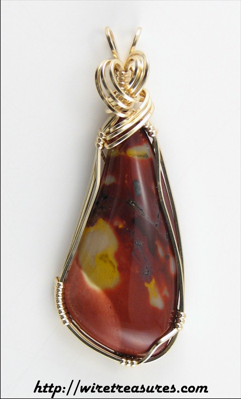 Mook Jasper Pendant