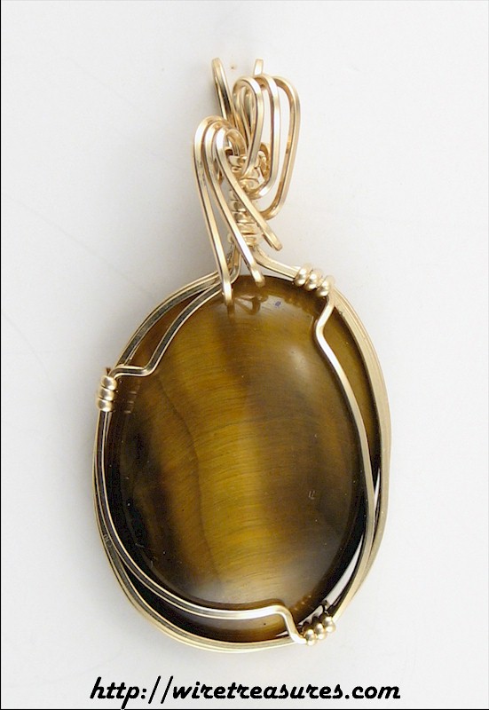 Tigereye Jasper Pendant