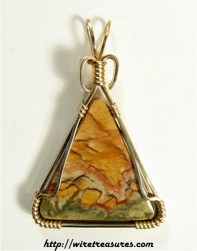 Owyhee Picture Jasper Pendant