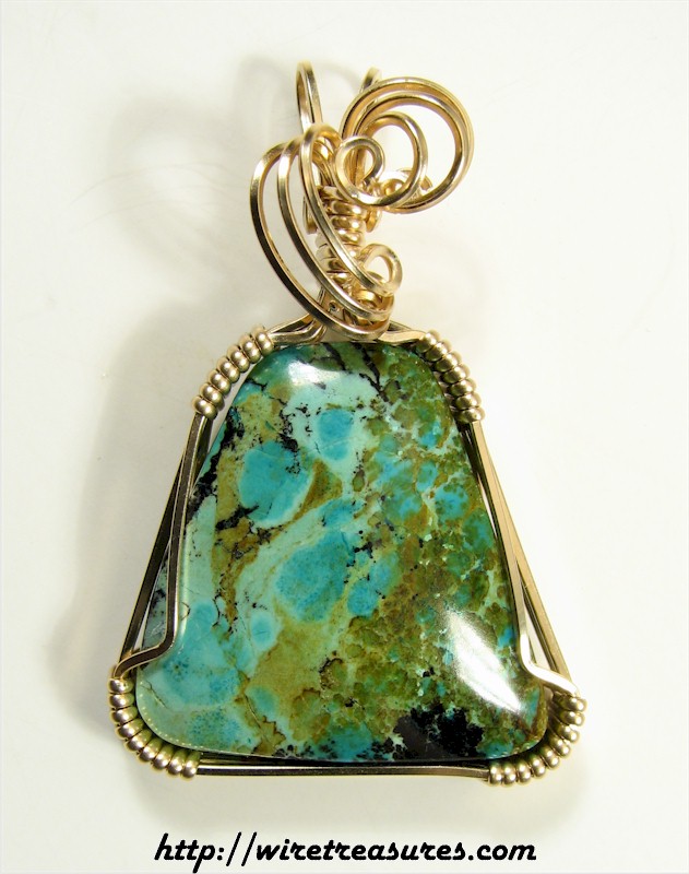 Chrysocolla Pendant