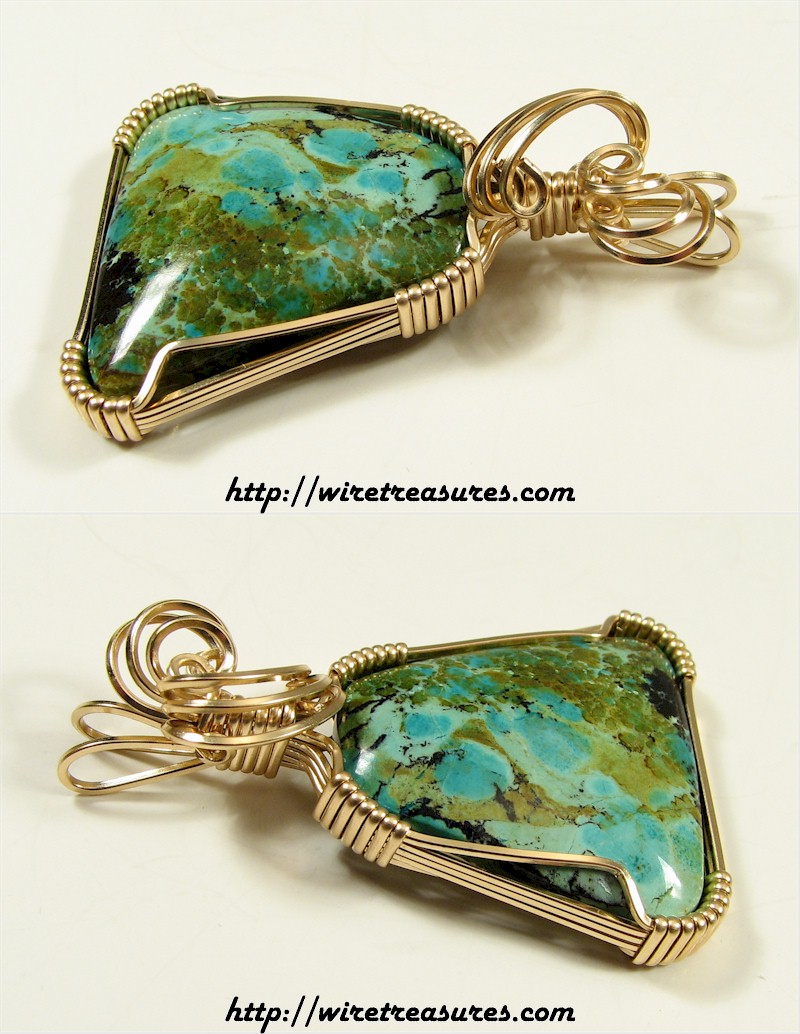 Chrysocolla Pendant