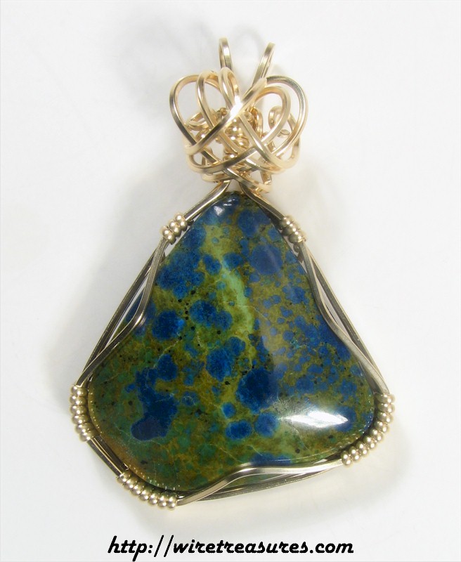 Chrysocolla Pendant