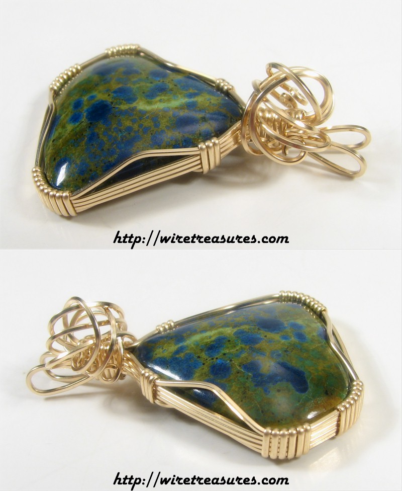 Chrysocolla Pendant