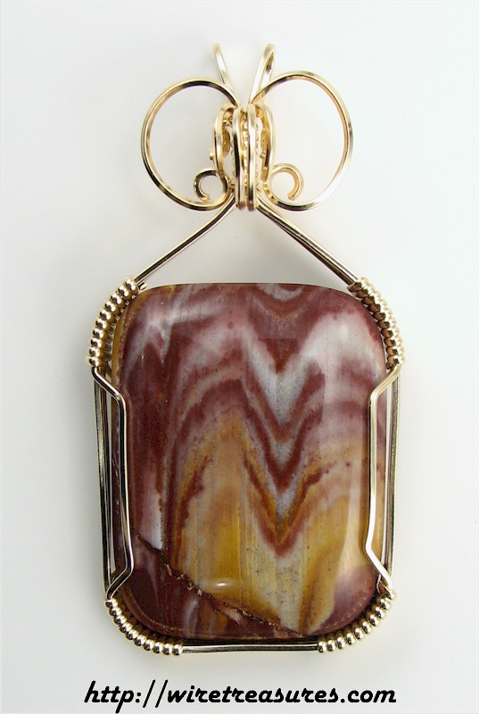 Ribbon Stone Pendant